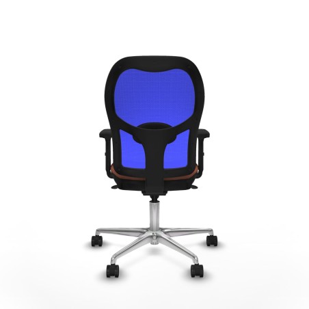 Office Chair Piqueras y Crespo 2D086N0 Blue Brown