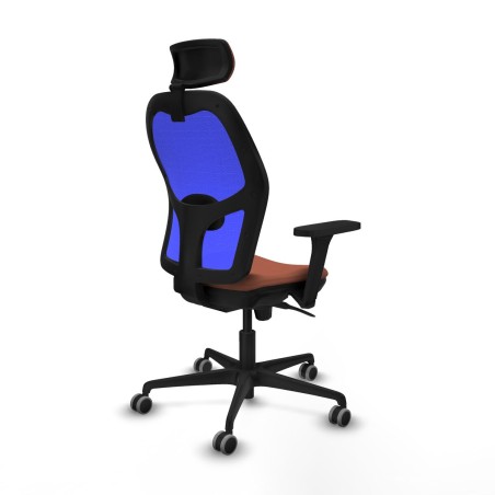 Sedia da Ufficio Piqueras y Crespo 3D036G2 Azzurro Marrone