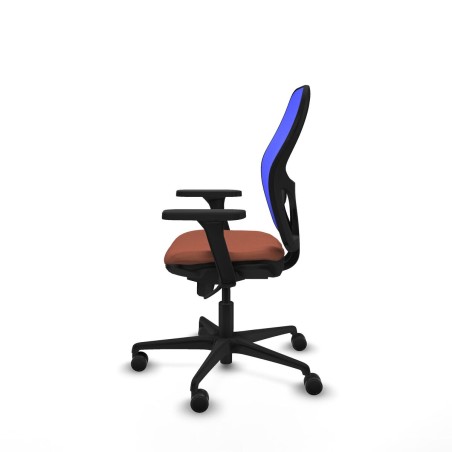 Sedia da Ufficio Piqueras y Crespo 3D036N0 Azzurro Marrone