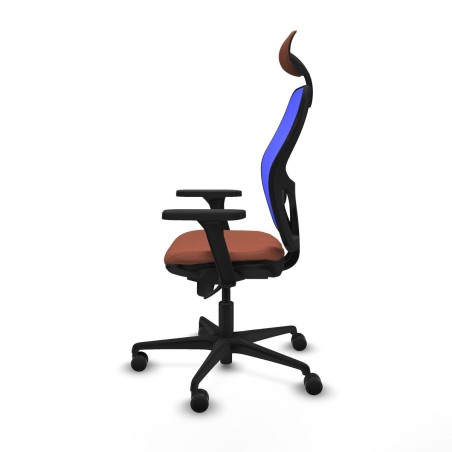 Sedia da Ufficio Piqueras y Crespo 3D036N1 Azzurro Marrone