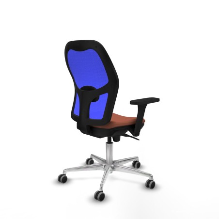 Chaise de Bureau Piqueras y Crespo 3D086G0 Bleu Marron