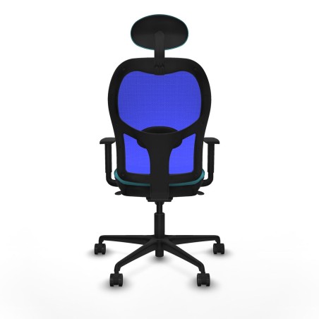 Office Chair with Headrest Jorquera Piqueras y Crespo 1D036N1 Turquois