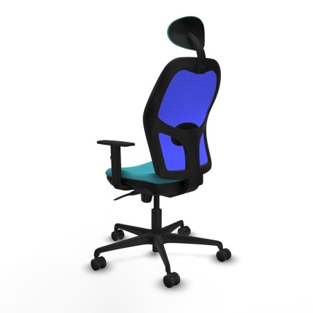Office Chair with Headrest Jorquera Piqueras y Crespo 1D036N1 Turquois