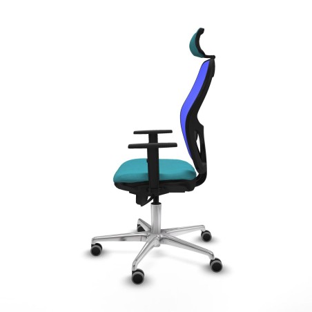 Sedia Ufficio con Poggiatesta Piqueras y Crespo 1D086G2 Turchese