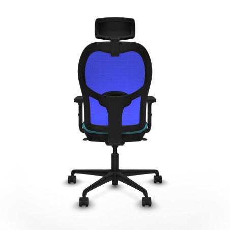 Chaise de Bureau Piqueras y Crespo 2D036N2 Turquoise