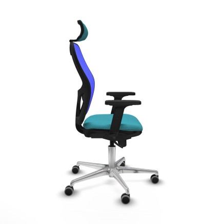 Chaise de Bureau Piqueras y Crespo 2D086G2 Turquoise 2