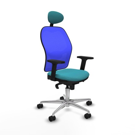 Sedia da Ufficio Piqueras y Crespo 2D086N1 Turchese