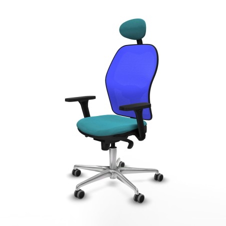 Office Chair Piqueras y Crespo 3D086G1 Turquoise