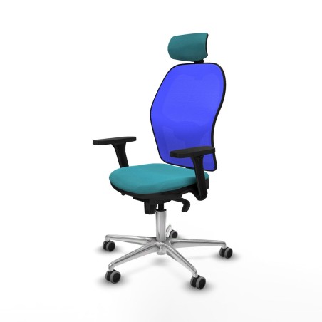 Office Chair Piqueras y Crespo 3D086G2 Turquoise