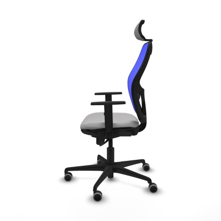 Sedia Ufficio con Poggiatesta Piqueras y Crespo 1D036G2 Grigio chiaro
