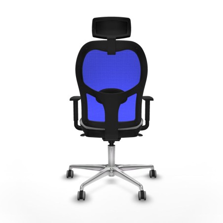 Office Chair with Headrest Piqueras y Crespo 1D086G2 Light grey