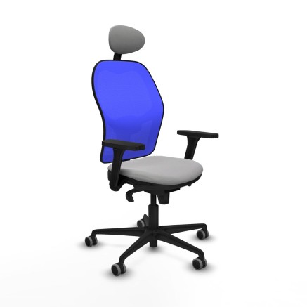 Sedia da Ufficio Piqueras y Crespo 3D036G1 Grigio chiaro