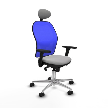 Sedia da Ufficio Piqueras y Crespo 3D086N1 Grigio chiaro
