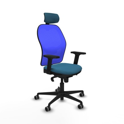 Sedia da Ufficio Piqueras y Crespo 2D036G2 Azzurro Verde petrolio
