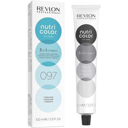 Colorazione in Crema Revlon Turchese 3 in 1 (100 ml)
