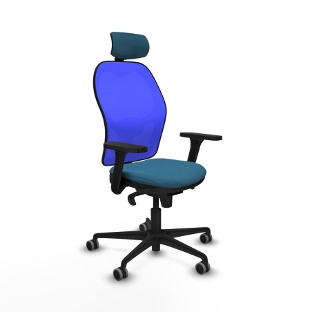 Sedia da Ufficio Piqueras y Crespo 3D036G2 Azzurro Verde petrolio