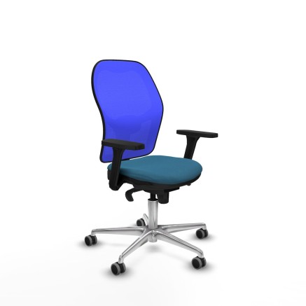 Bürostuhl Piqueras y Crespo 3D086G0 Blau Petroleum grün