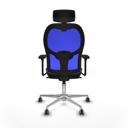 Office Chair Piqueras y Crespo 3D086G2 Blue Petroleum green