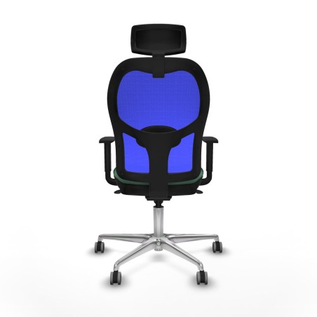 Office Chair with Headrest Piqueras y Crespo 1D086G2 Emerald Green