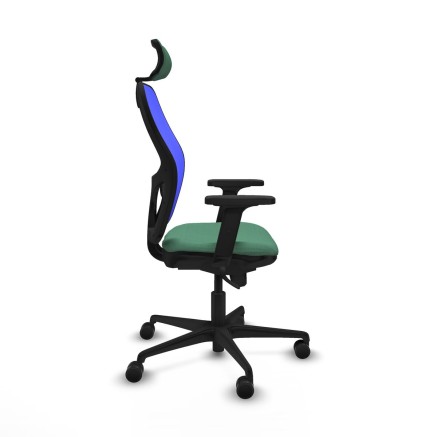 Sedia da Ufficio Piqueras y Crespo 2D036N2 Verde Smeraldo 2