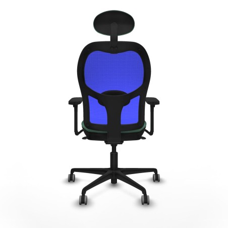 Sedia da Ufficio Piqueras y Crespo 3D036G1 Verde Smeraldo
