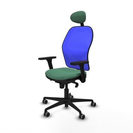 Sedia da Ufficio Piqueras y Crespo 3D036G1 Verde Smeraldo