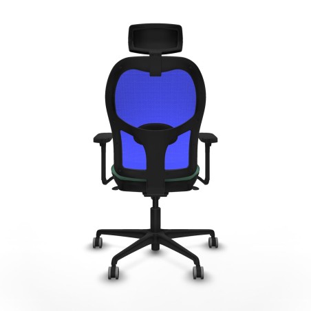 Chaise de Bureau Piqueras y Crespo 3D036G2 Vert émeraude