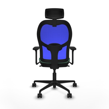 Chaise de Bureau Piqueras y Crespo 3D036N2 Vert émeraude