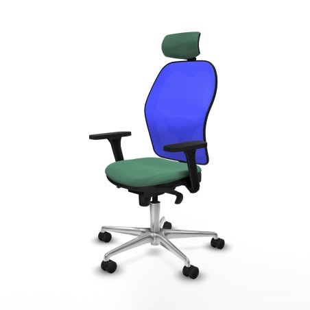 Sedia da Ufficio Piqueras y Crespo 3D086N2 Verde Smeraldo