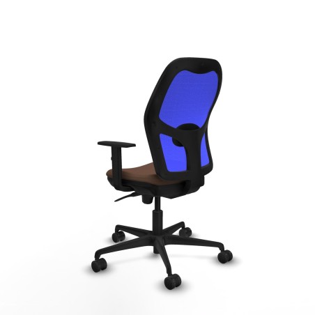 Bürostuhl Piqueras y Crespo 1D036N0 Blau Dunkelbraun