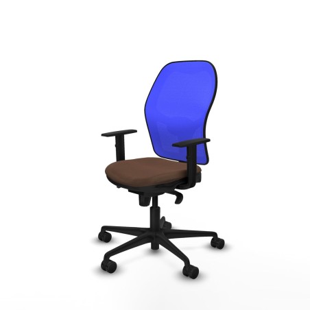 Bürostuhl Piqueras y Crespo 1D036N0 Blau Dunkelbraun