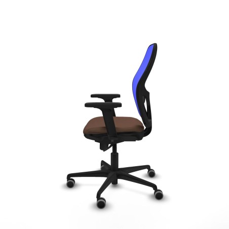 Office Chair Piqueras y Crespo 2D036G0 Blue Dark brown