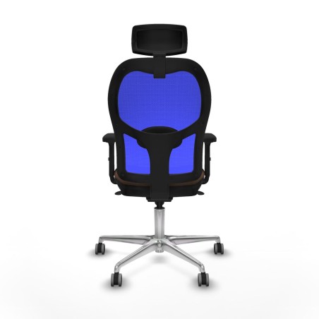 Bürostuhl Piqueras y Crespo 2D086G2 Blau Dunkelbraun