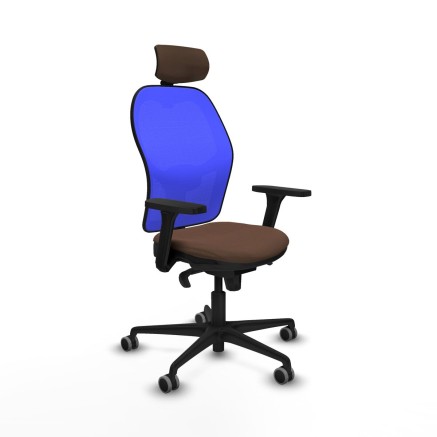 Bürostuhl Piqueras y Crespo 3D036G2 Blau Dunkelbraun