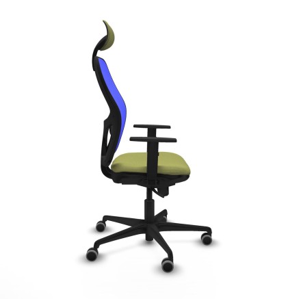 Office Chair with Headrest Jorquera Piqueras y Crespo 1D036G1 Green 2