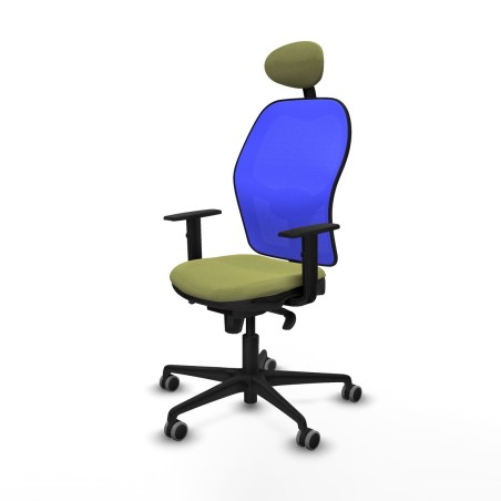 Office Chair with Headrest Jorquera Piqueras y Crespo 1D036G1 Green