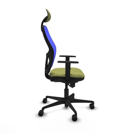 Chaise de Bureau avec Appui-tête Jorquera Piqueras y Crespo 1D036N1 V 2