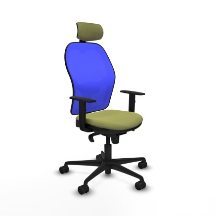 Chaise de Bureau avec Appui-tête Piqueras y Crespo 1D036N2 Vert