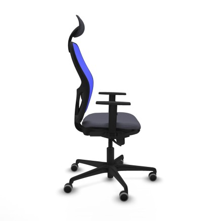 Office Chair with Headrest Jorquera Piqueras y Crespo 1D036G1 Dark gre 2