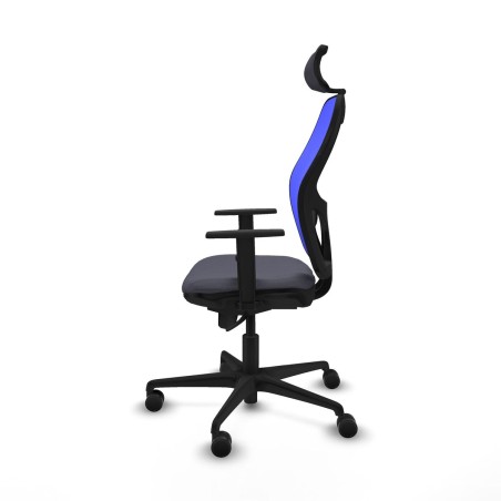 Sedia Ufficio con Poggiatesta Piqueras y Crespo 1D036N2 Grigio scuro