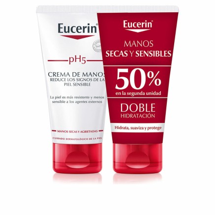 Handcrème Eucerin pH5 2 Stuks