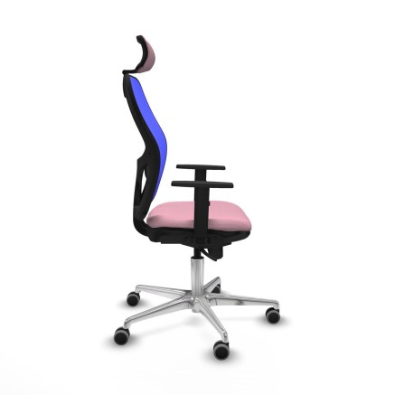 Bürostuhl mit Kopfstütze Piqueras y Crespo 1D086G2 Rosa 2