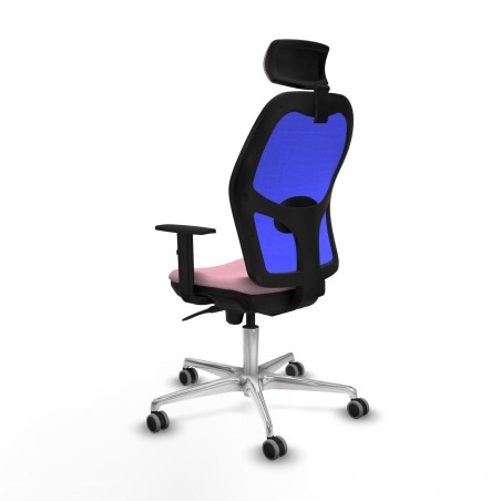 Office Chair with Headrest Piqueras y Crespo 1D086G2 Pink