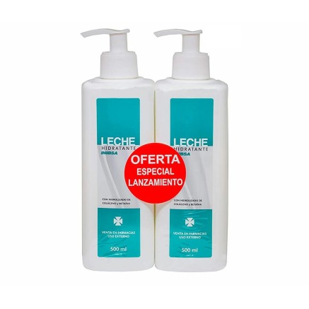 Leche Hidratante Corporal INIBSA Leche Hidratante 2 x 500 ml 500 ml