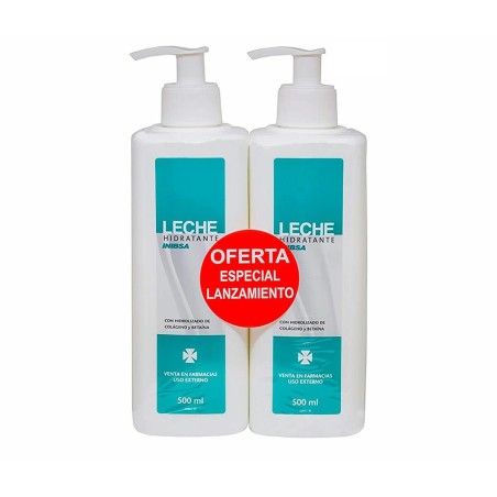 Leche Hidratante Corporal INIBSA Leche Hidratante 2 x 500 ml 500 ml