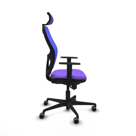 Office Chair with Headrest Piqueras y Crespo 1D036G2 Lilac 2