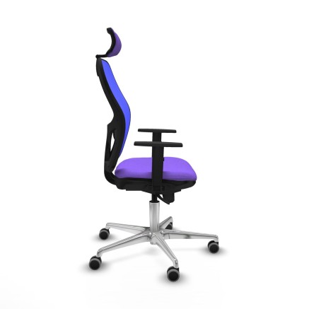 Bürostuhl mit Kopfstütze Piqueras y Crespo 1D086G2 Lila 2
