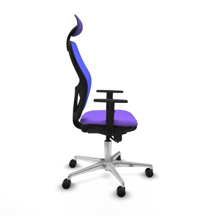 Bürostuhl mit Kopfstütze Jorquera Piqueras y Crespo 1D086N1 Lila 2