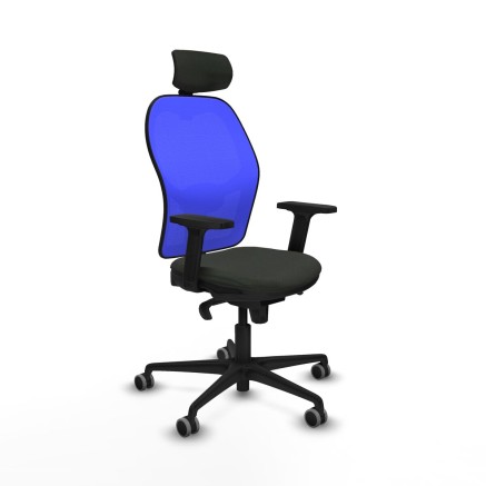 Sedia da Ufficio Piqueras y Crespo 2D036G2 Nero