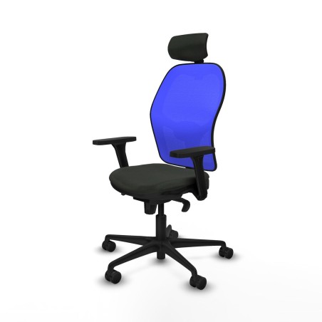 Chaise de Bureau Piqueras y Crespo 3D036N2 Noir